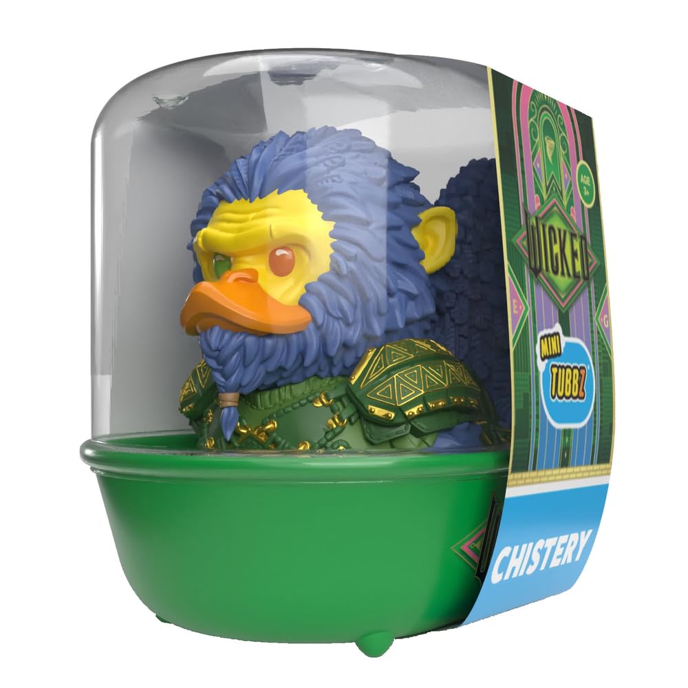 TUBBZ: Wicked - Chistery Flying Monkey Mini Rubber Duck Collectible Toy 2"