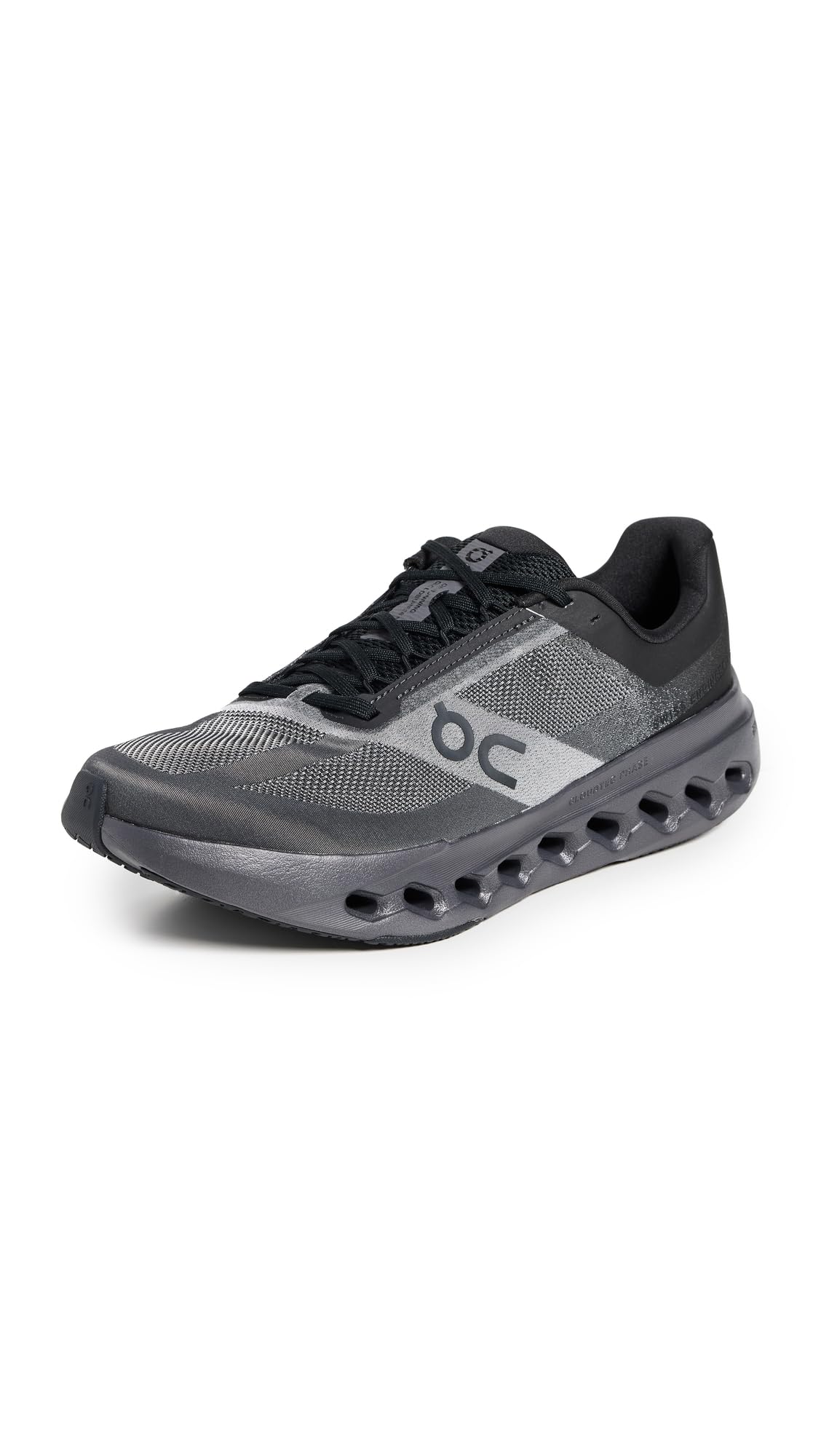 On Men's Cloudsurfer Next Sneakers, Black | Eclipse, 10.5 Medium US