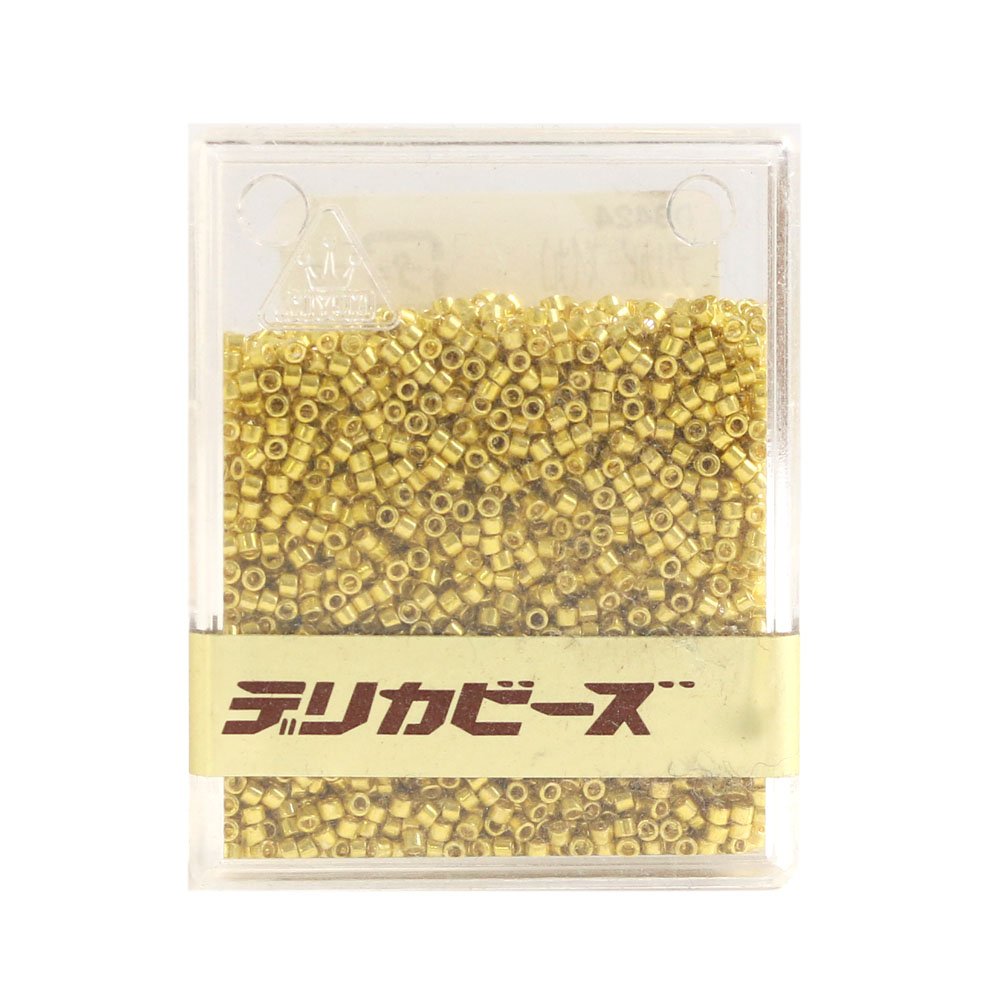 Miyuki DB424-20G Delica Beads, Round, 0.7 oz (20 g), Approx. 4,000 Capsules