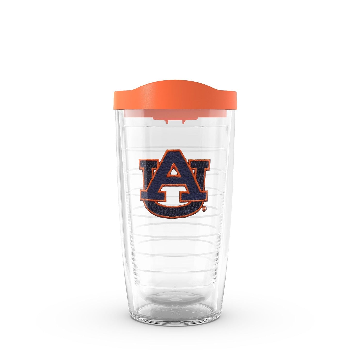 Tervis Made in USA Double Walled Auburn Tigers Insulated Tumbler Cup Keeps Drinks Cold & Hot, 16oz, Emblem