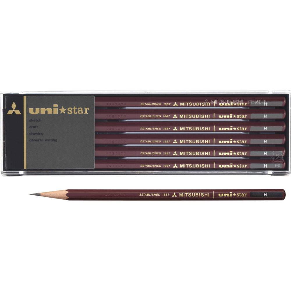 Uni pencil UNISTER hexagonal H USH