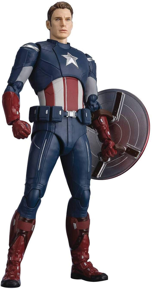 TAMASHII NATIONS - Avengers: Endgame - Captain America - EDITION - (Avengers: Endgame), Bandai Spirits S.H.Figuarts Action Figure