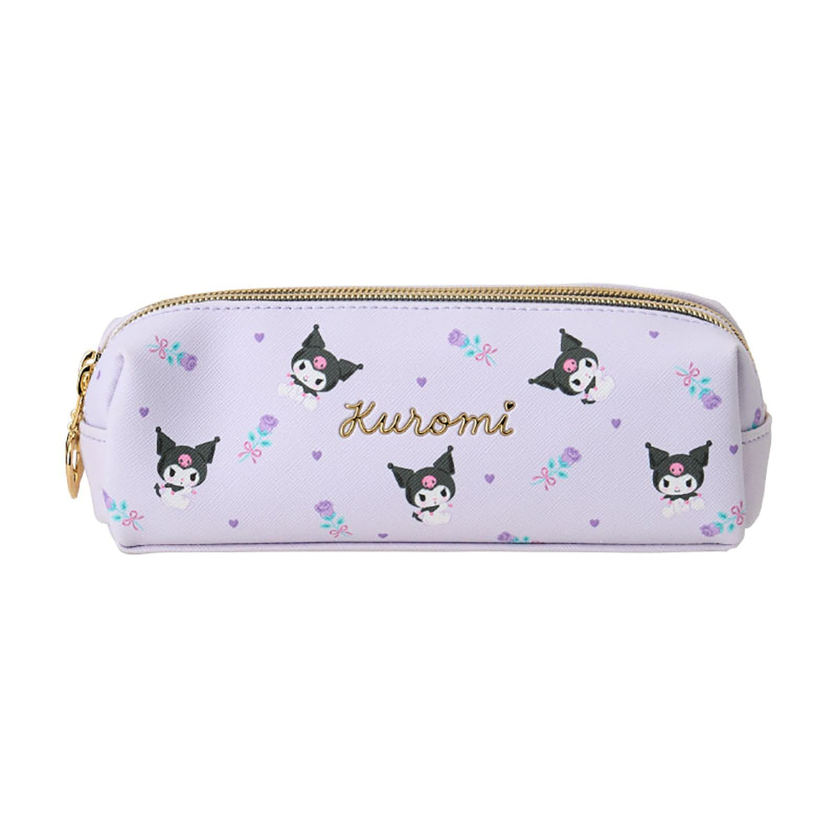Sanrio 534625 Double Zipper Pen Case, Chromi