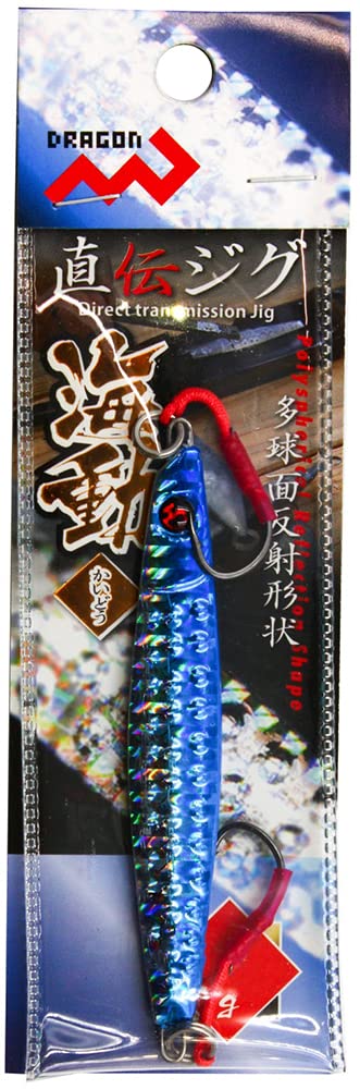 MARUSHINGYOGU Dragon Fishing Gear, Direct Den, Blue, 1.4 oz (40 g)