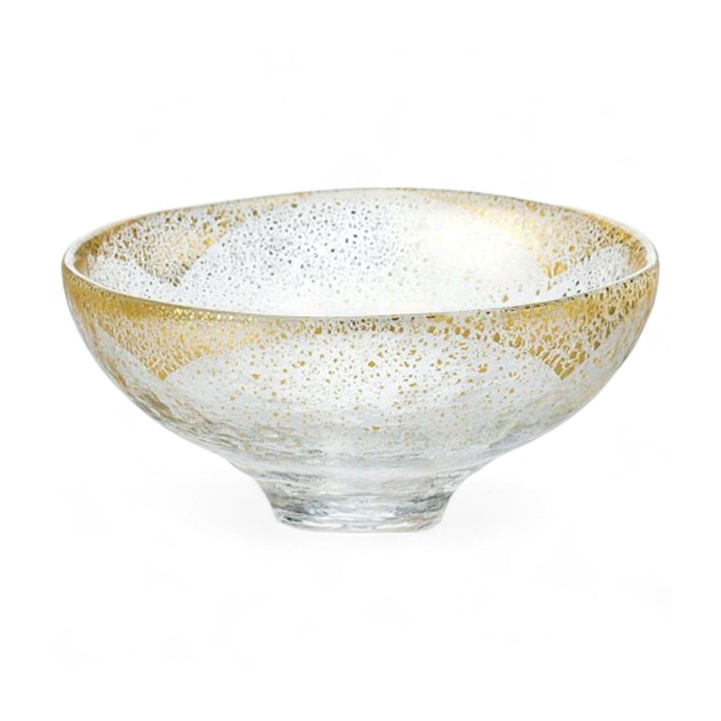 Takumistyle Select Dinner Plate, Plates, Gold Foil Pot, Diameter 5.6 x Height 2.5 inches (142 x 63 mm), Dishwasher Safe, Glass (Glass), Made in Japan