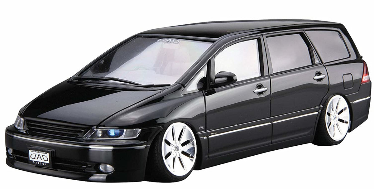 Aoshima 1/24 D.A.D RB1 Odyssey '03 (Honda) - Plastic Model Building Vehicle Kit, Item # 6334