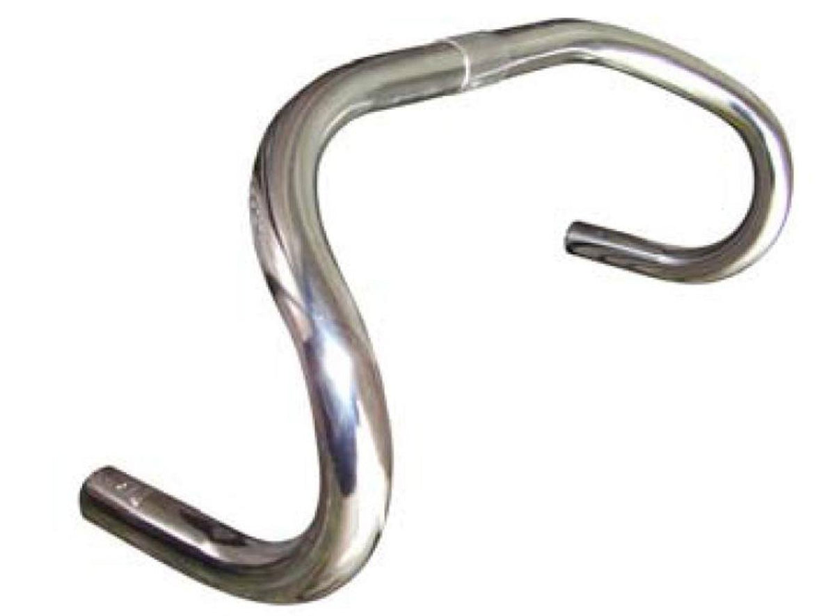 Nitto Drop Handle, Steel, B123, B123-40, φ10.0 inches (25.4 cm), 15.7 inches (400 mm), Silver
