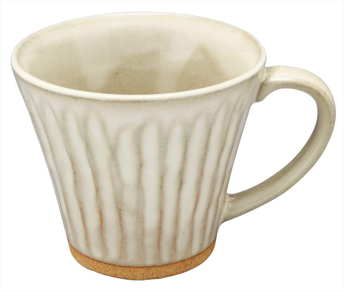 イチキュウ(Ichikyu) Mino Ware Sogi Mug, White Glaze 130-1631