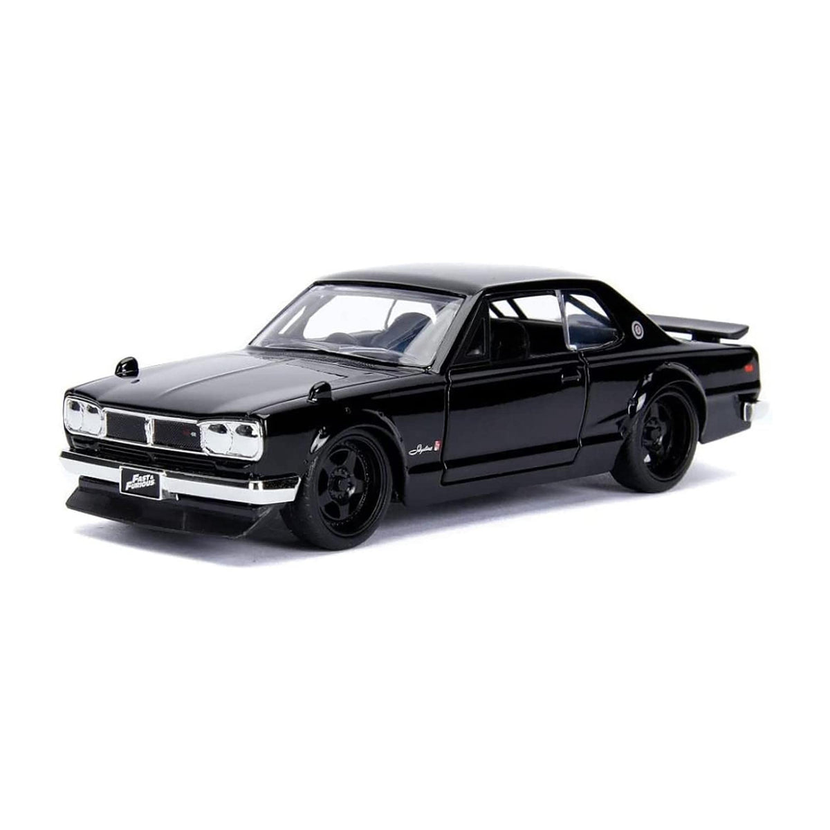 Jada Toys Fast & Furious 1:32 Brian's 1971 Nissan Skyline 2000 GT-R Die-cast Car, Toys for Kids and Adults (99602)