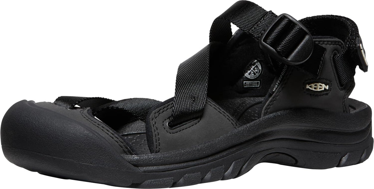 KEEN Women’s Zerraport 2 Durable Fashion Sandals, Black/Black, 6 M US
