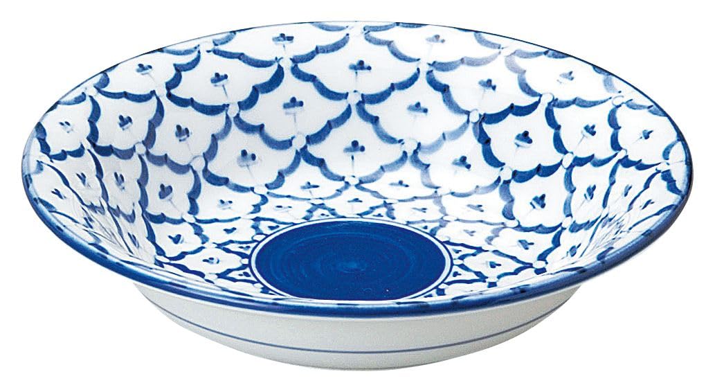 Hanaden Koyo 50707021 Koyo Pottery Chiang Mai, 5.7 inches (14.5 cm), Fruit, Ethnic Mino Ware, Dishwasher Safe, Made in Japan