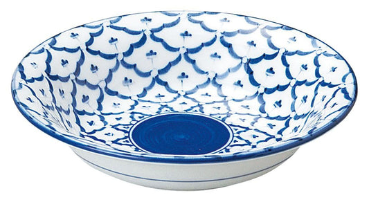 Hanaden Koyo 50707021 Koyo Pottery Chiang Mai, 5.7 inches (14.5 cm), Fruit, Ethnic Mino Ware, Dishwasher Safe, Made in Japan