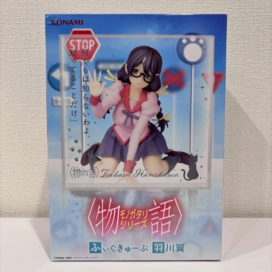 ONLY FROM JAPAN Monogatari Series Anime Collectible Statues and Figurines (Tsubasa Hanekawa (Figcube))