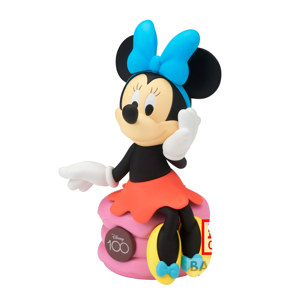 Banpresto - Disney Character - Minnie Mouse (Disney 100th Anniversary ver.), Bandai Spirits Sofubi Figure