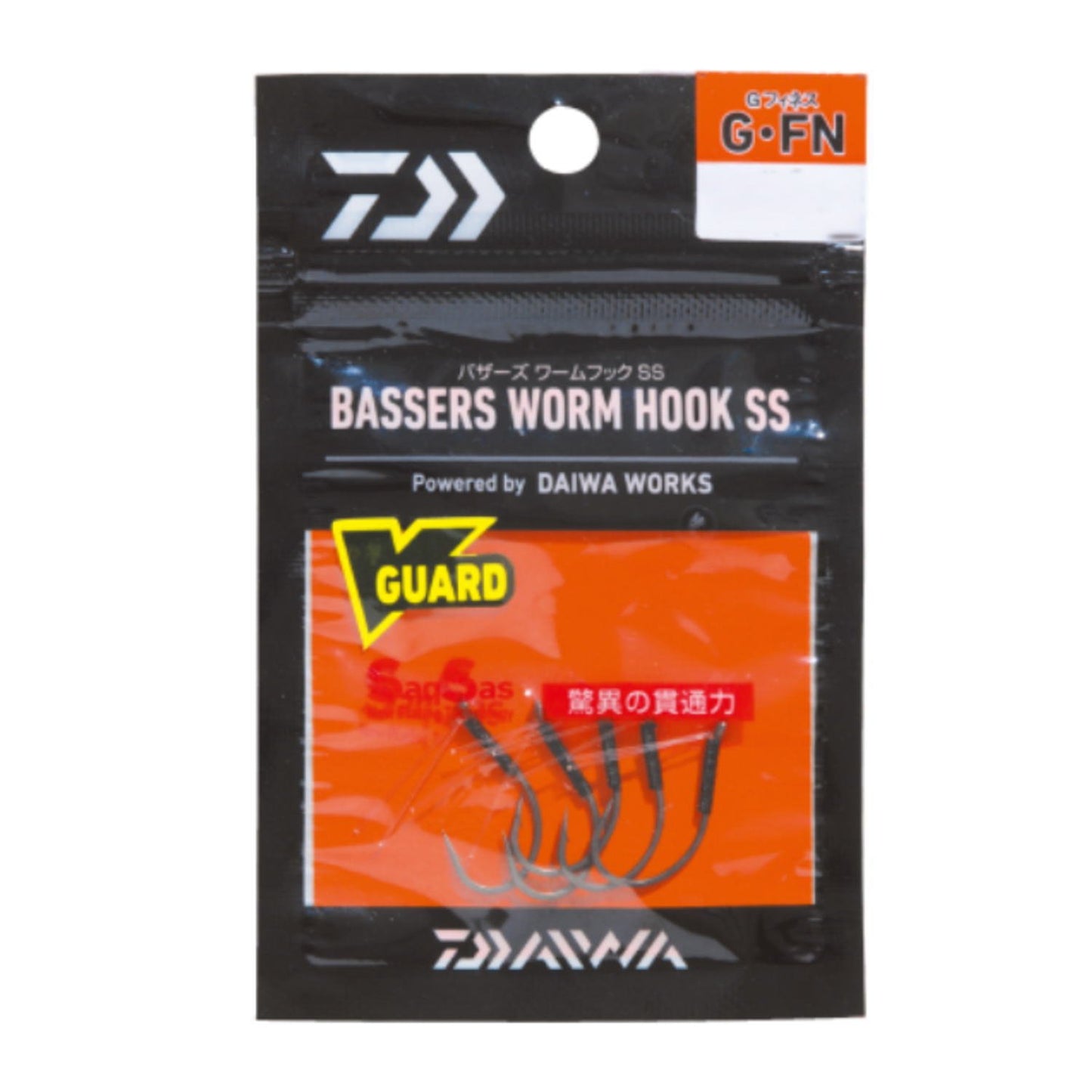 Daiwa B Worm Hook SS G FN # 4
