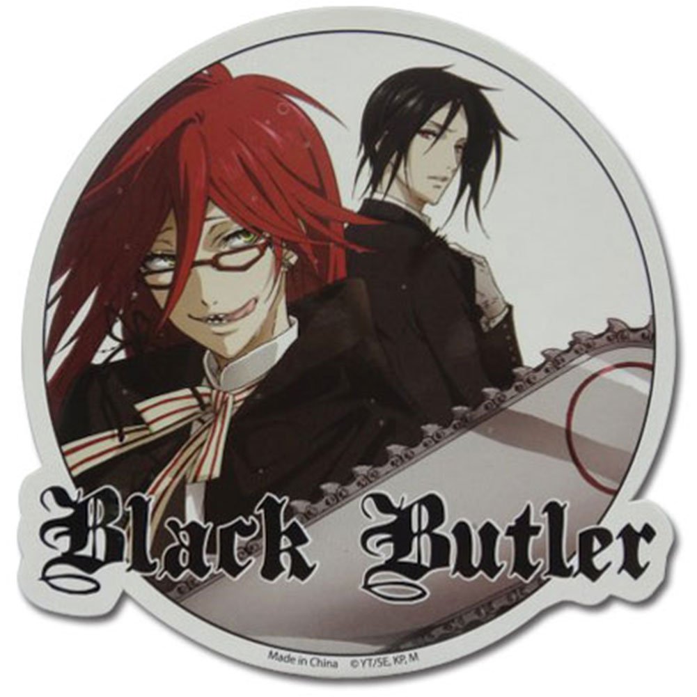 Black Butler- Grell and Sebastian Sticker