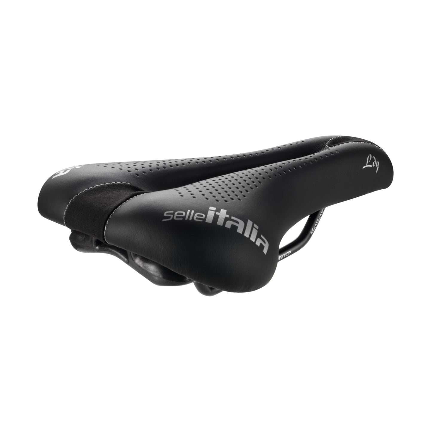 Selle Italia Lady Gel Flow Road Bike Saddle - Comfortable Road or Mountain Bike Seat for Women - 262 x 160mm, Women, 310g , Black