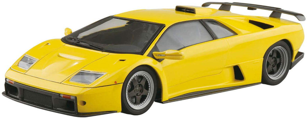 Aoshima 1/24 Scale Diablo GT '99 Super Car Series - Plastic Model Building Kit # 05899