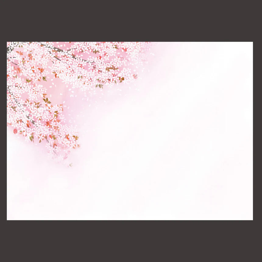 Shaku-3 Non-Fluorescent Paper Seasonal Mat Hanamiyabi Cherry Blossom 100 Sheets