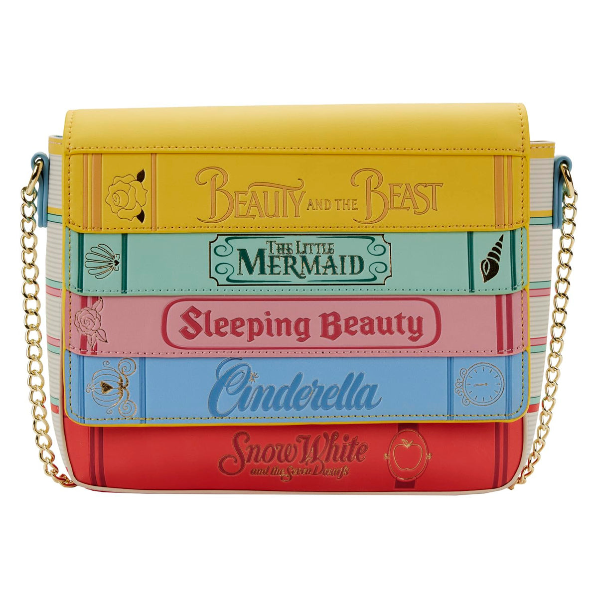 Loungefly Disney Princess Books Classics Cross Body Bag