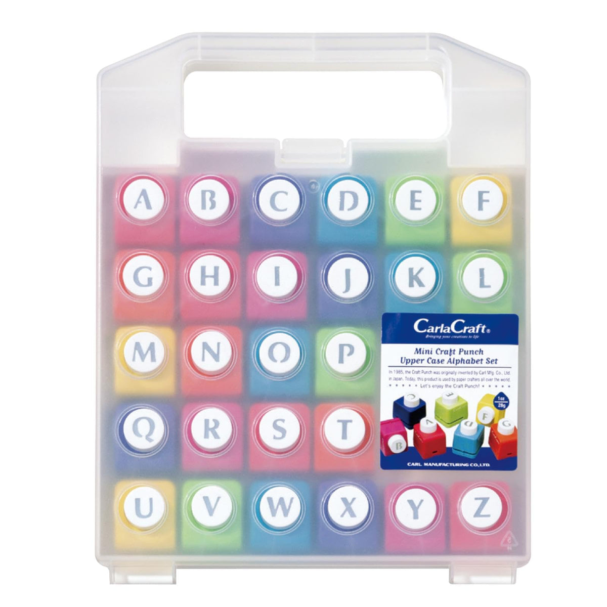 Karujimu-ki Punch Uppercase Set (Japan Import)