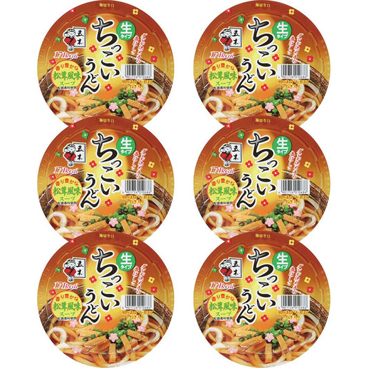Itsuki Chikkoi Udon matsutake mushroom flavor 110gX6 pieces
