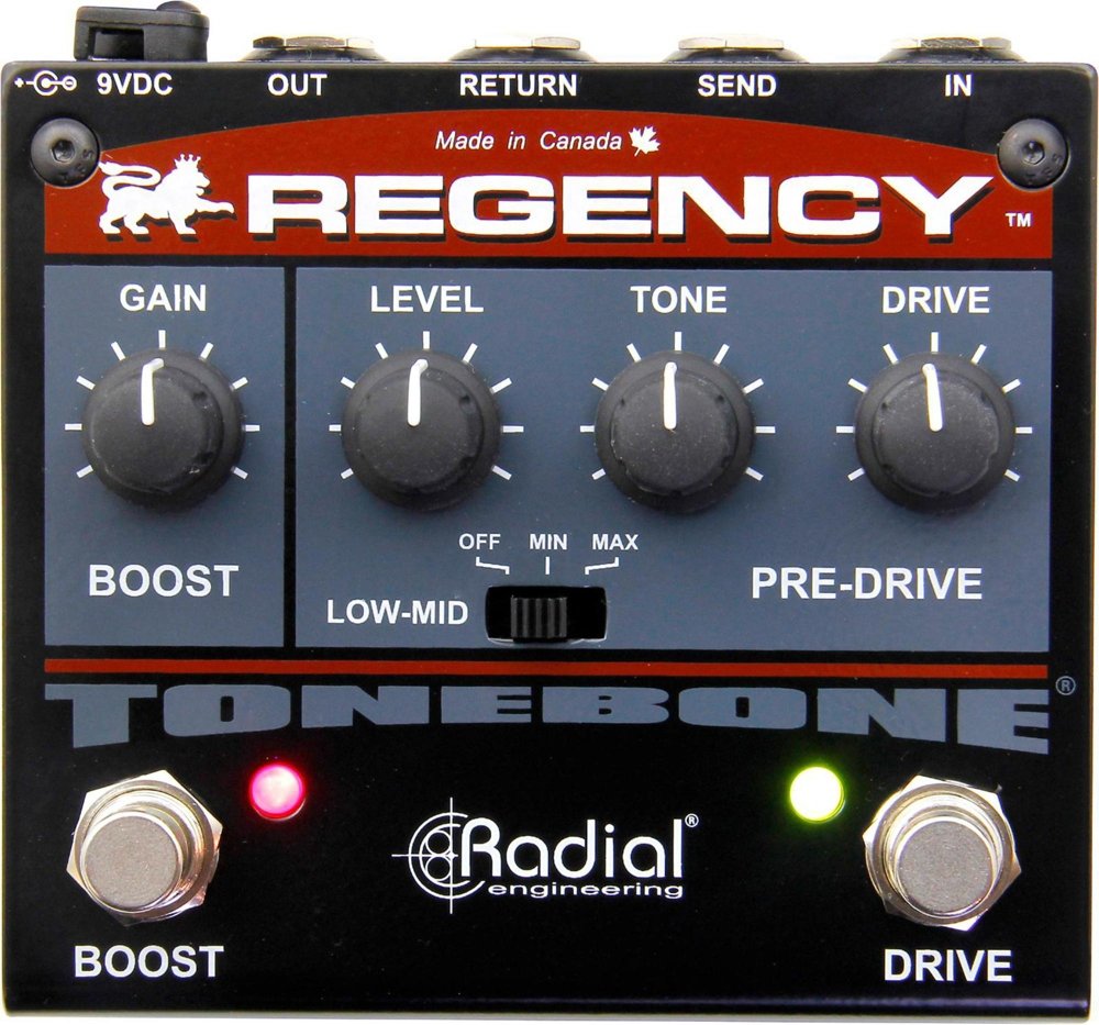 Radial Tonebone Regency Pre-Drive & Booster