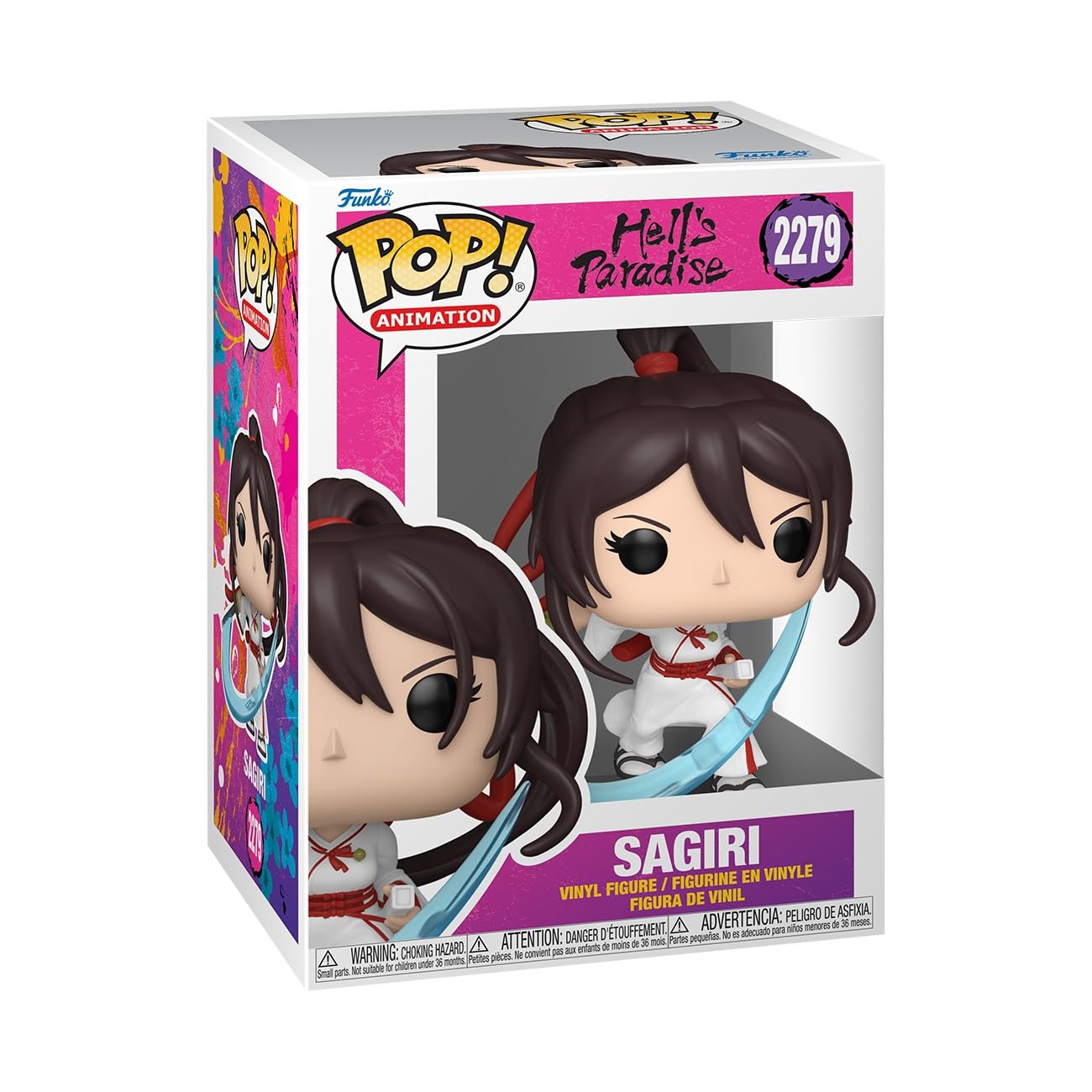 Funko Pop! Animation: Hell's Paradise - Sagiri - Collectable Vinyl Figure - Gift Idea - Official Merchandise - Toys for Kids & Adults - Anime Fans - Model Figure for Collectors