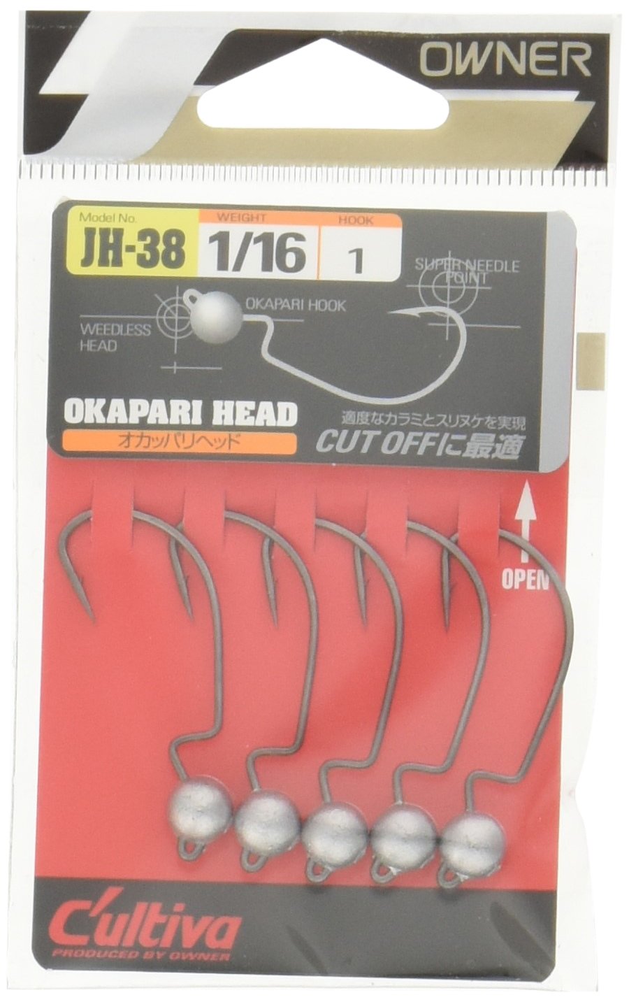 Owner JH-38 Okappari Head 1/16-1 11590