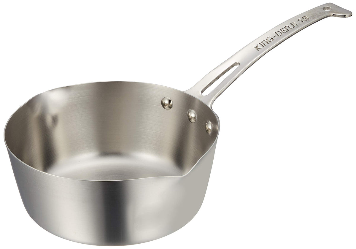 New King Denji Snowflake Pot with Scale 7.1 inches (18 cm)