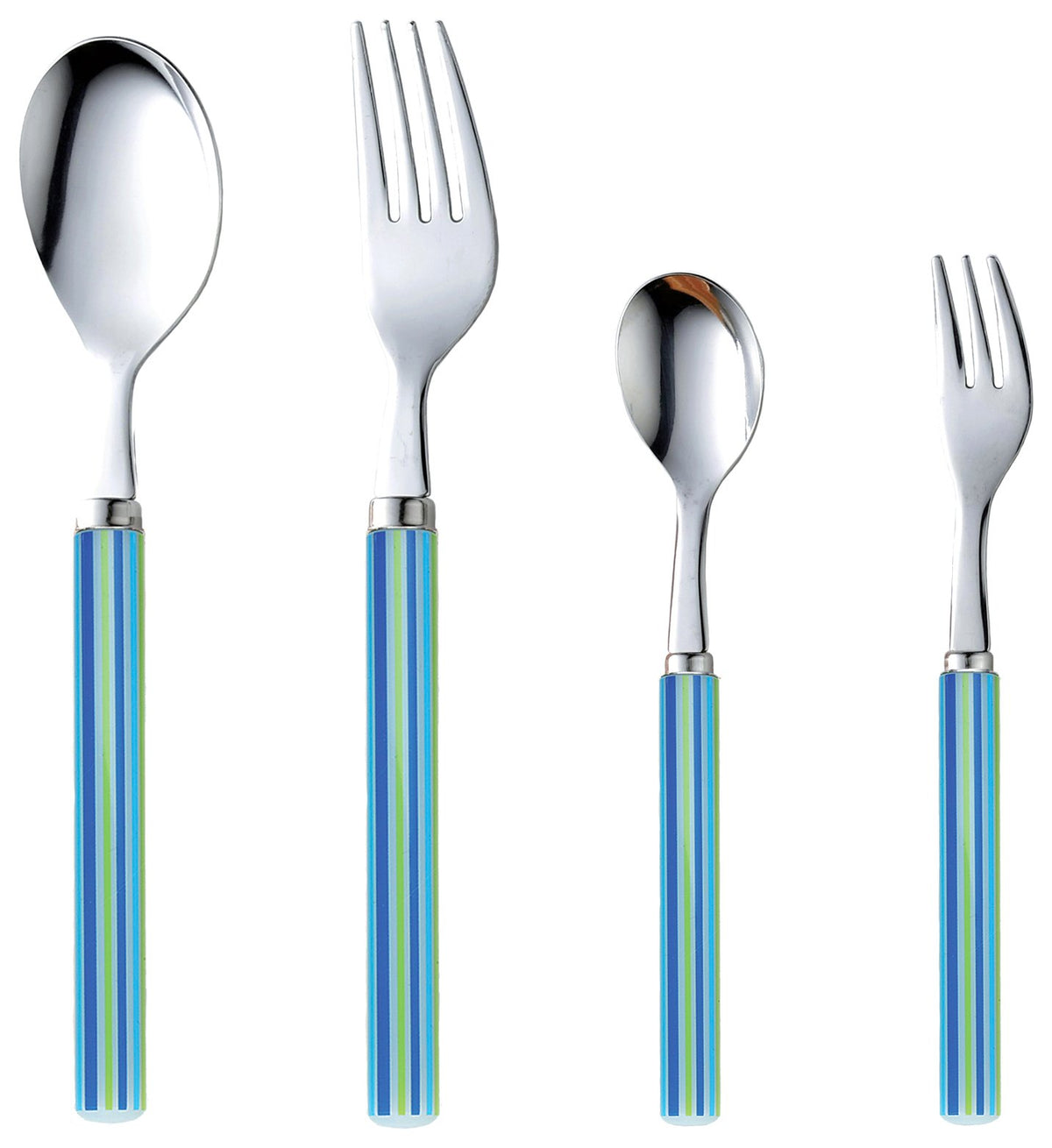 nagao Stainless Steel Stripe Dinner Cutlery Set