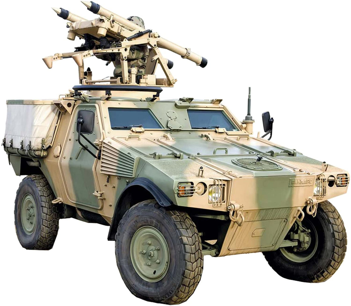 エース Ace UA72423 1/72 Oman Army Panar VB2L Mistral Anti-Aircraft Missile Mounted Plastic Model
