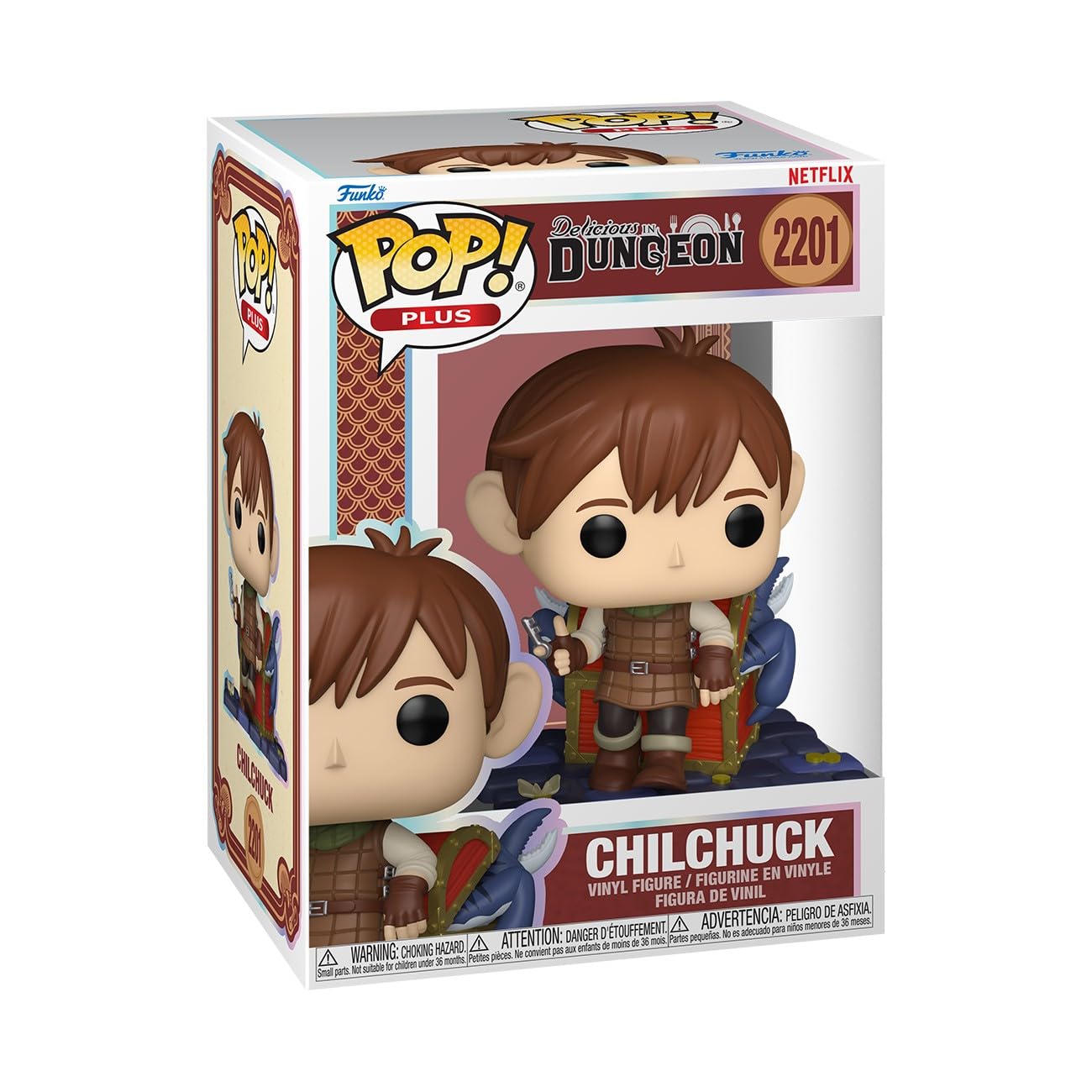 Funko Pop! Plus: Delicious in Dungeon - Chilchuck - Collectable Vinyl Figure - Gift Idea - Official Merchandise - Toys for Kids & Adults - Anime Fans - Model Figure for Collectors and Display