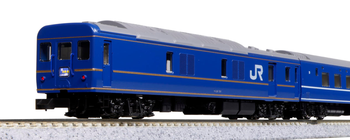 KATO N Gauge 24 Series Sleeper Limited Express "Nihonkai" 6-Car Basic Set 10-881 Railway Model Passenger Car