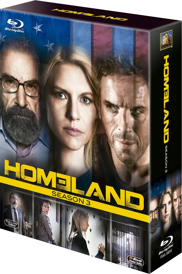 HOMELAND/ホームランド シーズン3 ブルーレイBOX [Blu-ray]