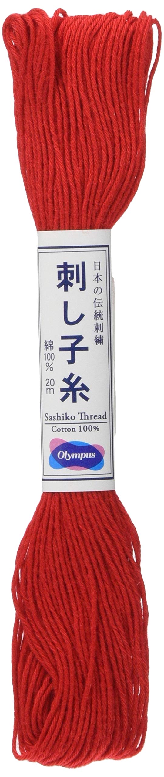 Olympus Sashiko 20m Skein Red thread
