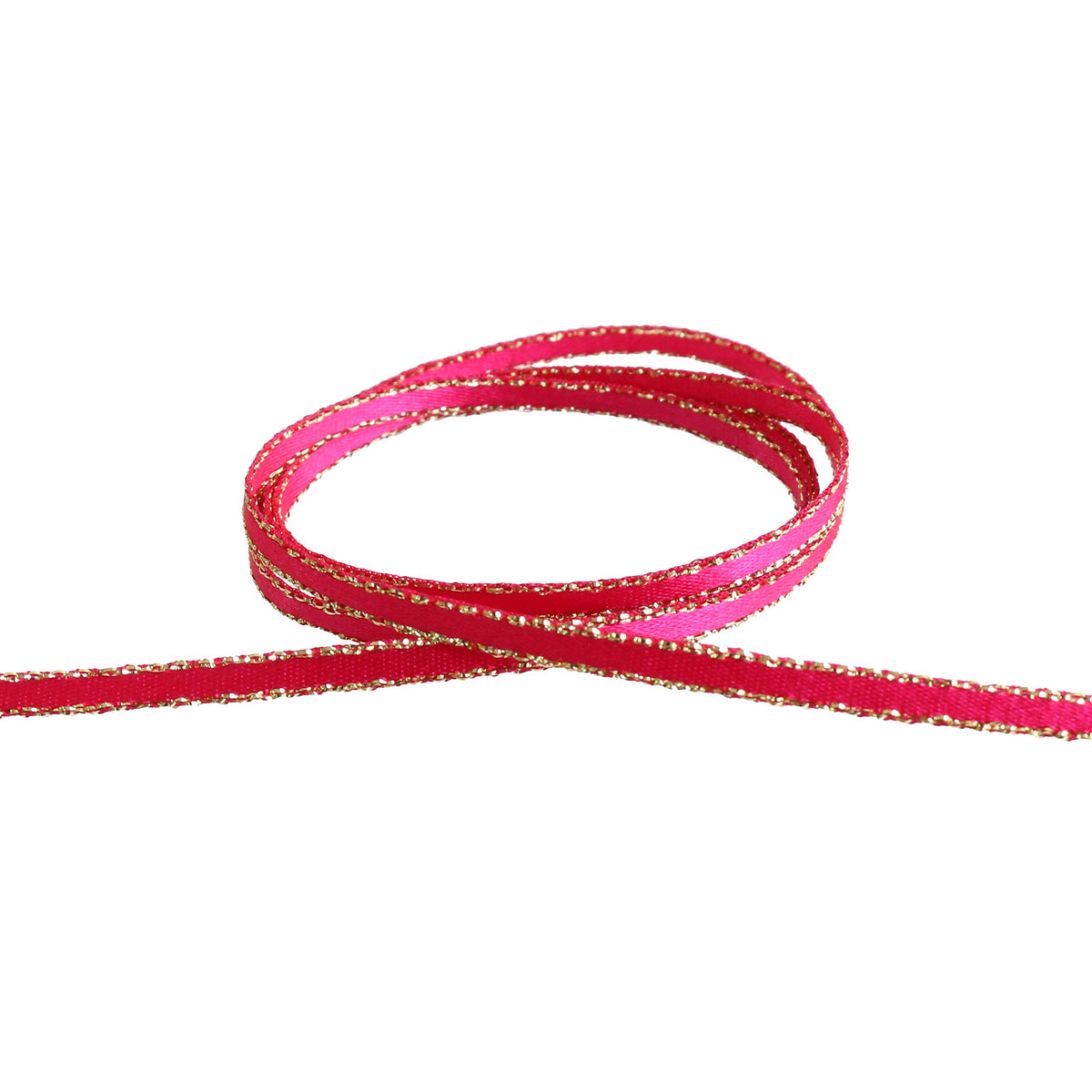Blanc de Core Ribbon Edge Glitter Satin No.2903