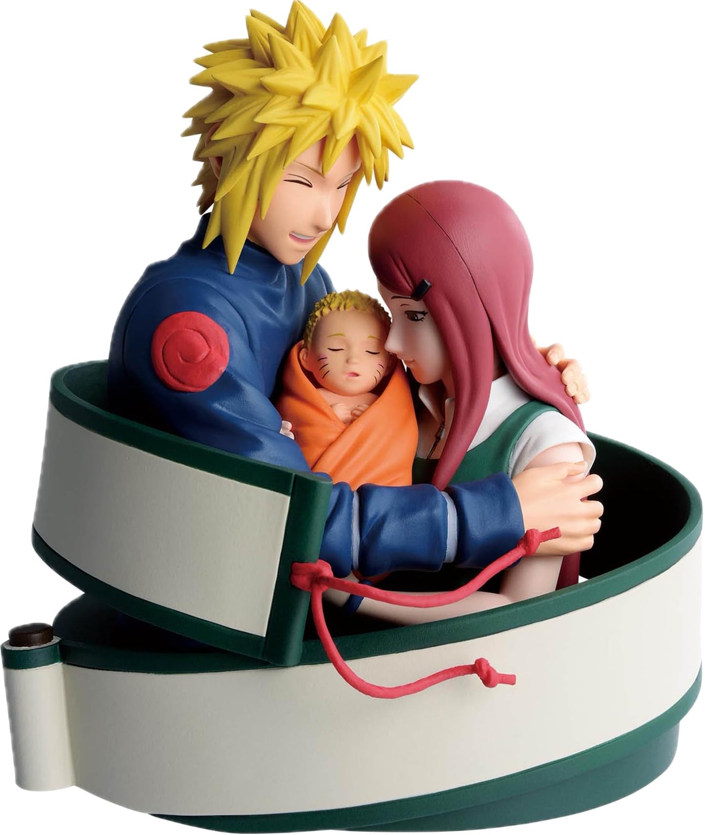 Thunder Tech Naruto 72 Series #53 - Naruto, Minato and Kushina Uzumaki - Figure