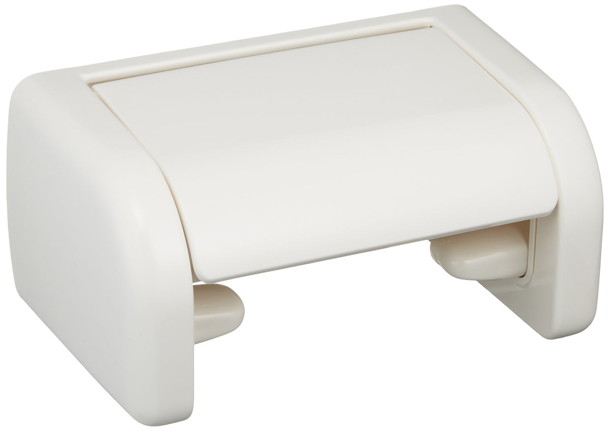 Kakudai 2045C-Ex Toilet Repair, One-Touch Paper Holder with Screws, Toilet Accessory, Ivory