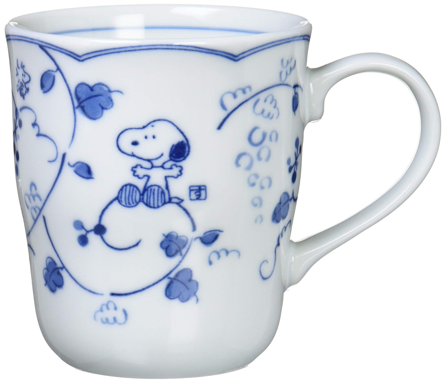 Sunupii 630134 Indigo Arabesque Mug, Comes in a Presentation Box, Grape