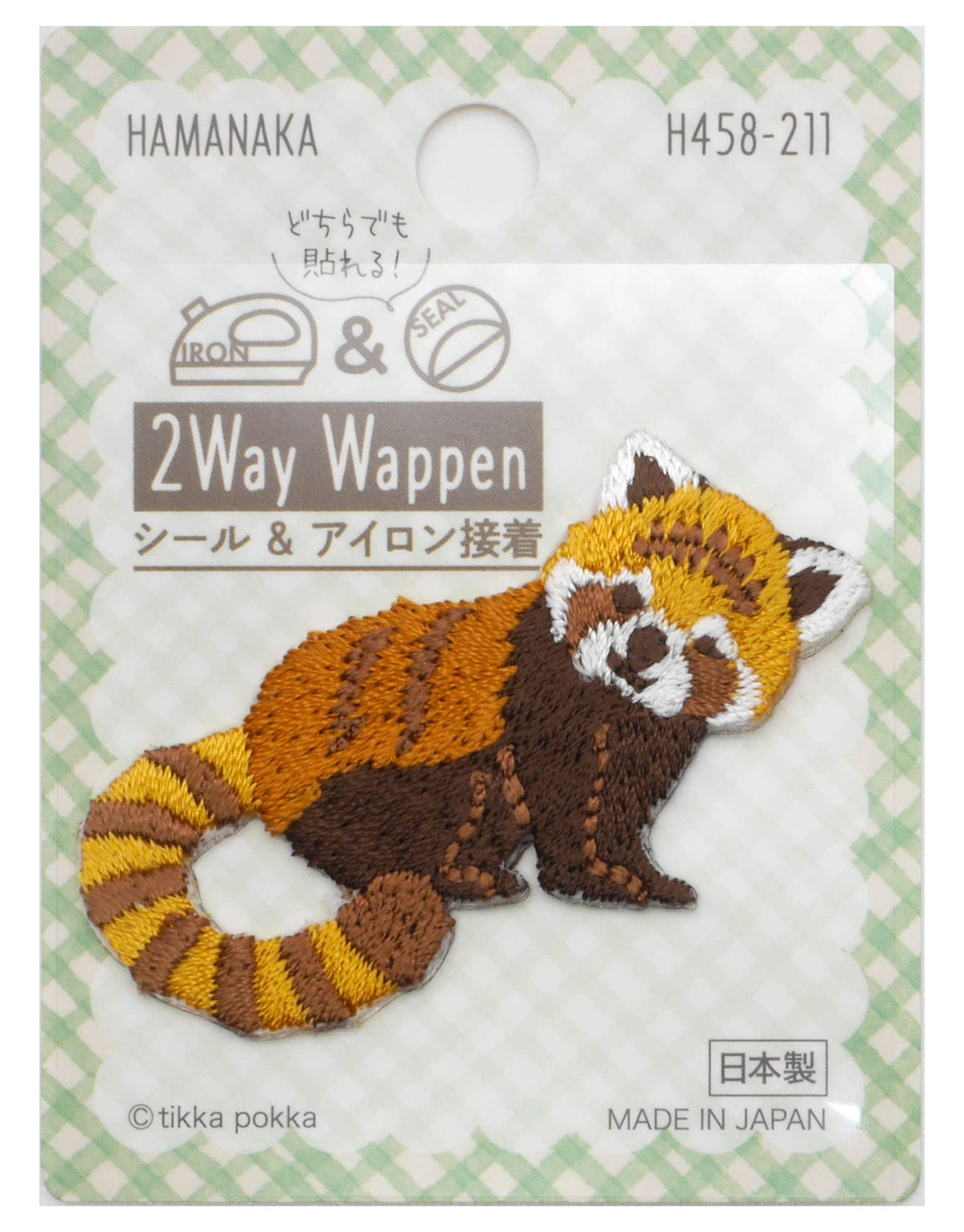 Hamanaka H458211 2-Way Patch Red Panda