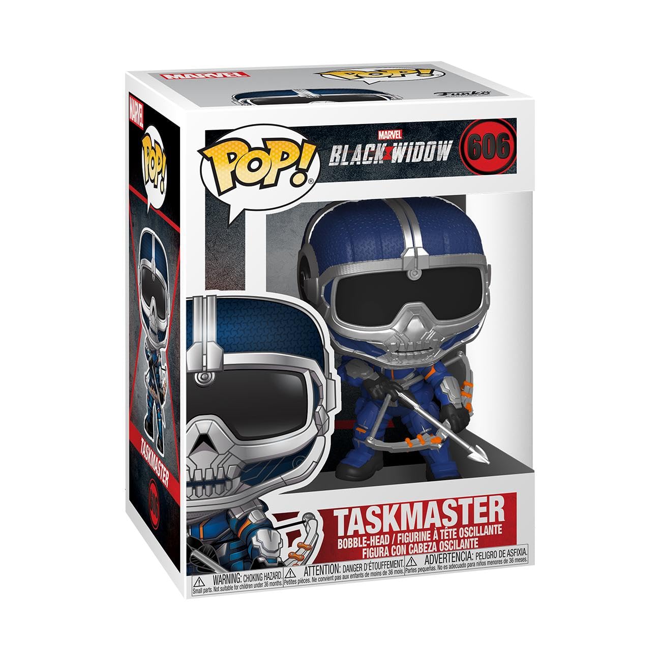 Funko Pop! Marvel: Black Widow – Taskmaster with Bow, Multicolor