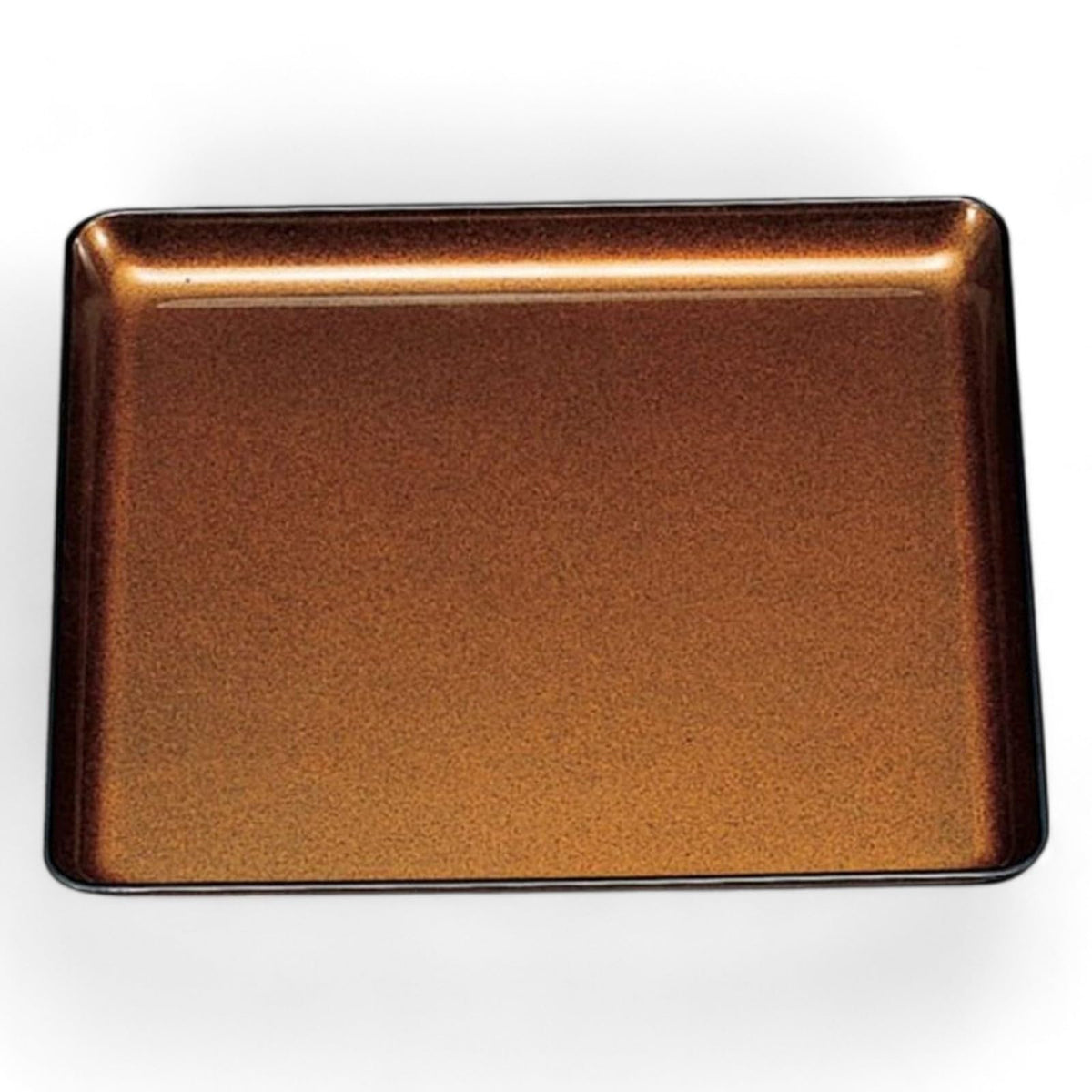 J-Kitchens 3.5 inches (9 cm) O Bon Tray (Obon Tray) Rishiten Black, 10.6 inches (27 cm) Lacquer (ABS Resin) Made in Japan