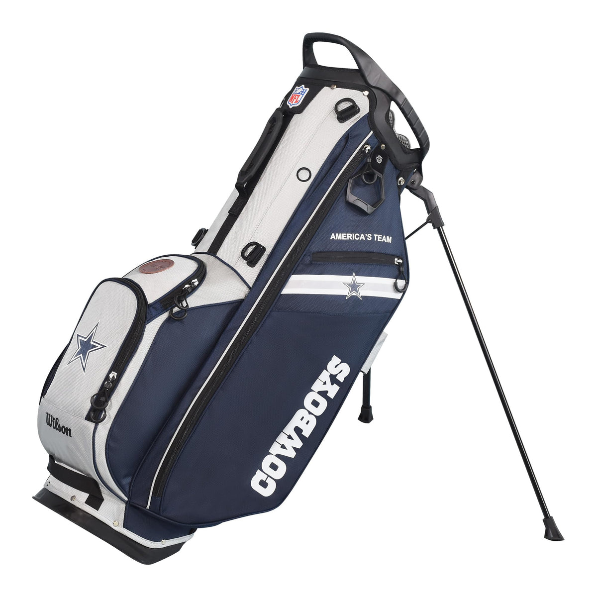 Wilson NFL Golf Bag - Stand, Dallas Cowboys