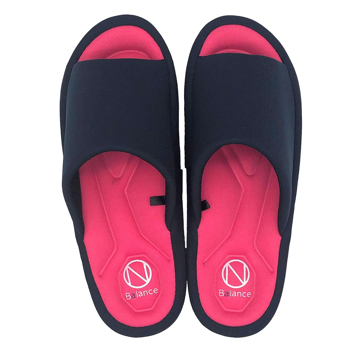 Nippon Slippers On Balance 042522 - 9.4 inches (22 - 24 cm), Navy