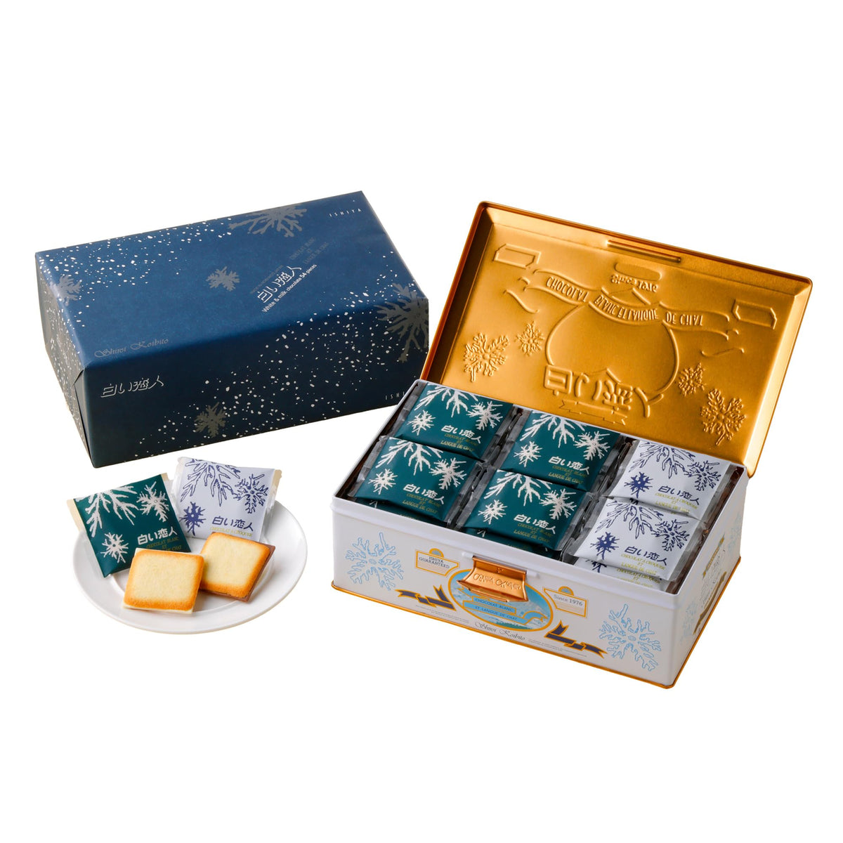 Shiroi Koibito Chocolate Cookie White Chocolate. (White Chocolate., 54Piece)