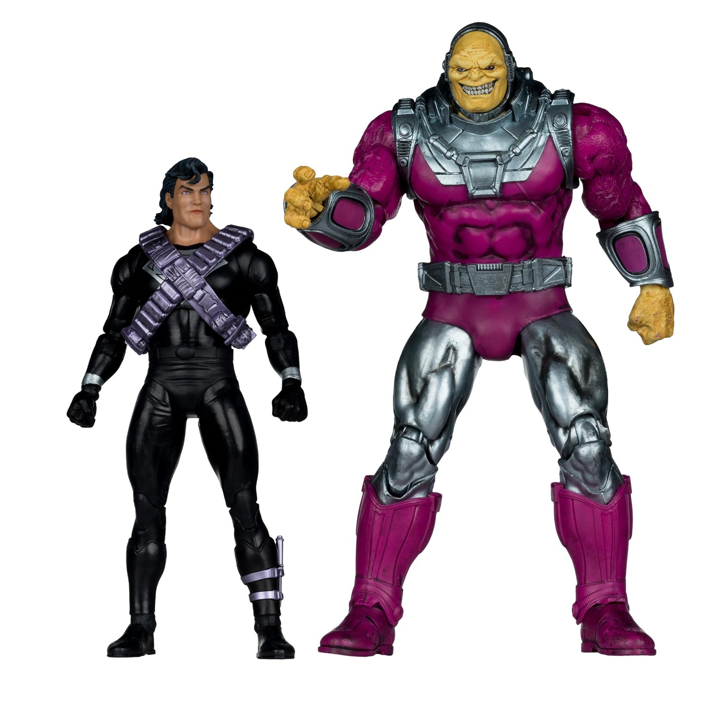 McFarlane Toys- DC Multiverse Superman vs Mongul 2pk (Return of Superman) 7in Action Figure and Mega Figure