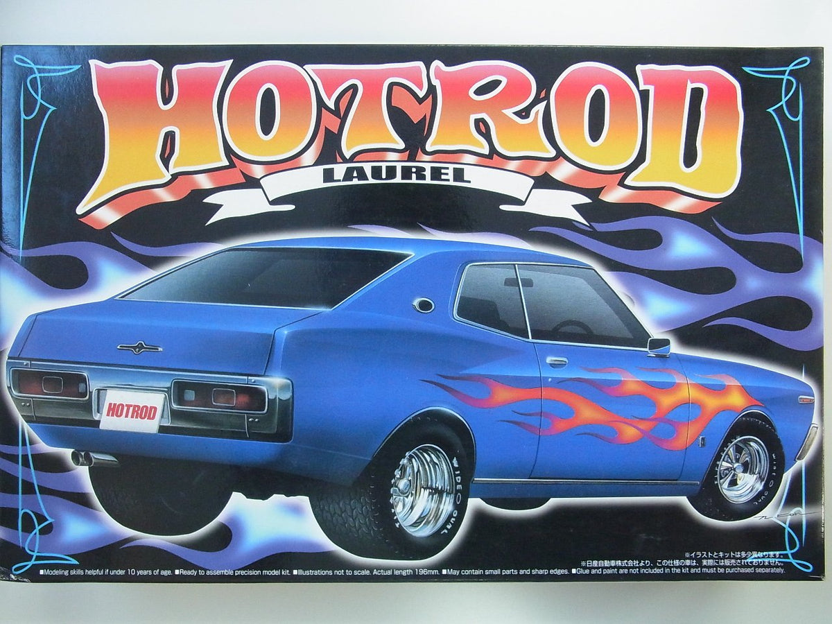 青島文化教材社 1/24 ホットロッド No.04 ローレル