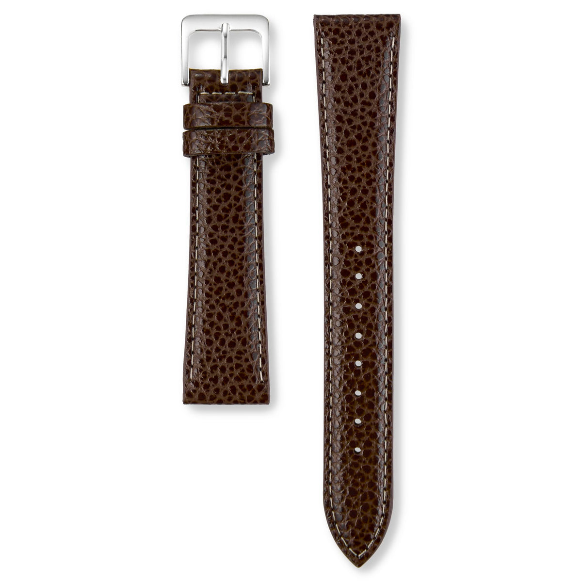 Changeable Belt Seiko (Genuine) Cowhide Shrink 切身 Waterproof Stitched With daf1r [domestic regular goods] Men's Women's Watch Merchandise Watch