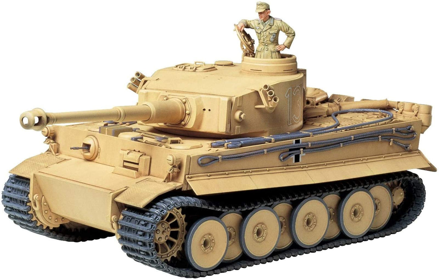 Tamiya Mini 300035227 – 1: 35 WWII Tiger I Initial/Early Vehicles